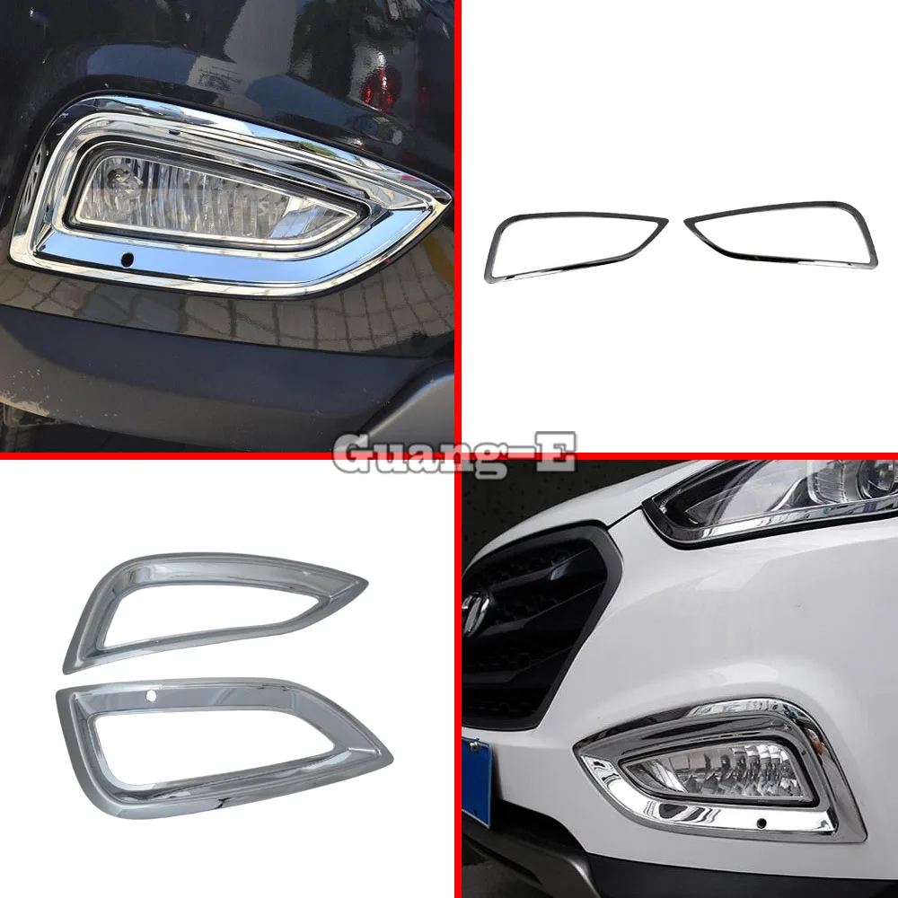 

Для Hyundai IX35 2010 2011 2012 2013 2014 2015-2017 ABS Автомобильная передняя противотуманная фара, декоративная отделка, брови, внешние аксессуары