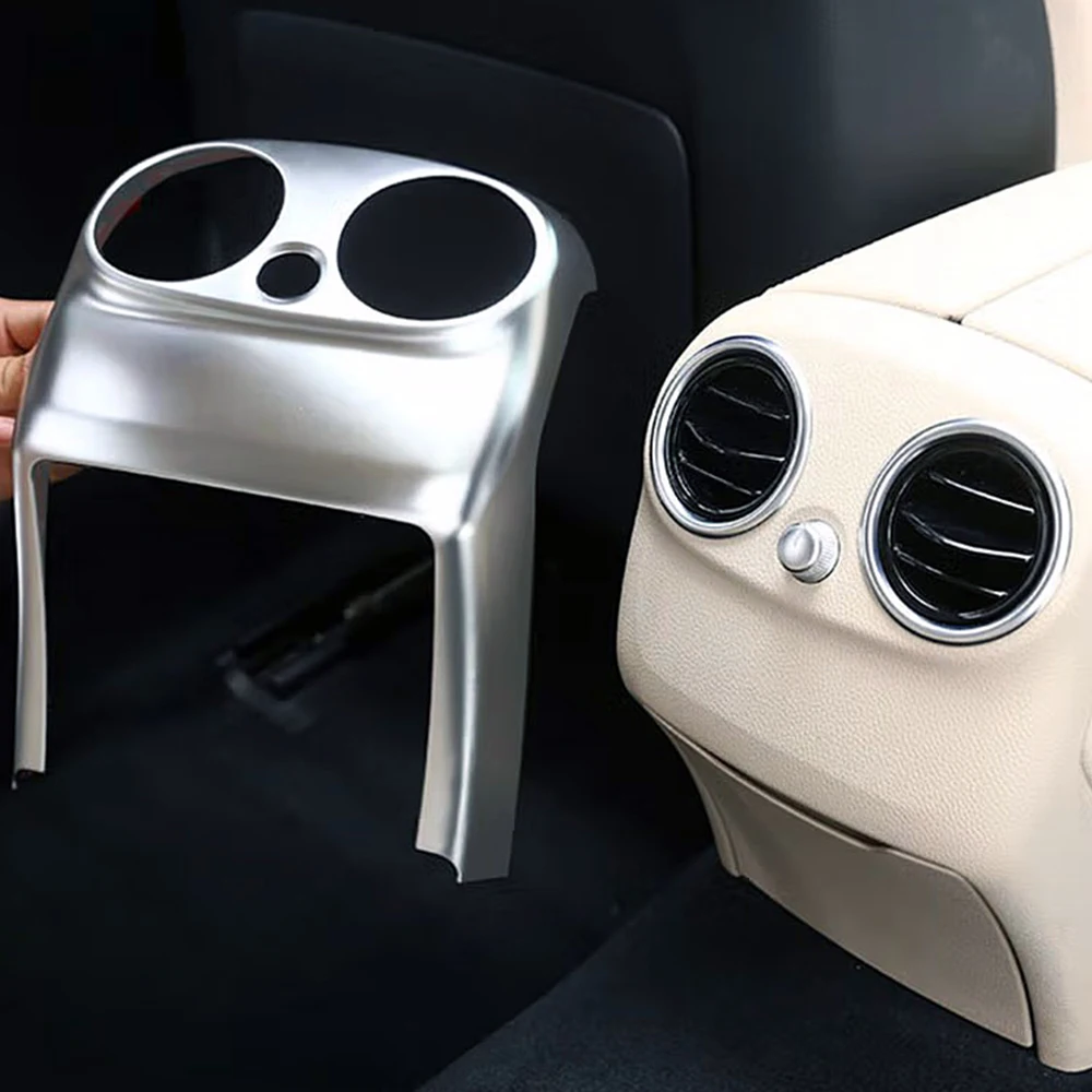 Для Mercedes Benz C Class W205 C180 C200 C260 2015 2021 автомобильный центральный подлокотник задняя