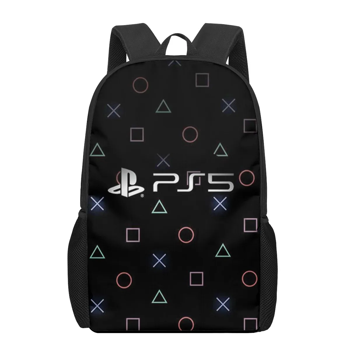PlayStation 5 ps Pattern Children School Bags for Girls Boys Teenager School Backpacks Kids Satchel Student Book Bag