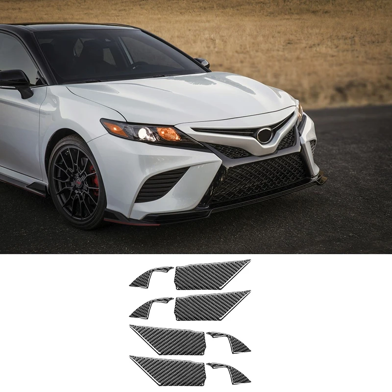 для Toyota Camry 2018 2019 2020 Аксессуары из углеродного волокна Внутренняя дверная чаша