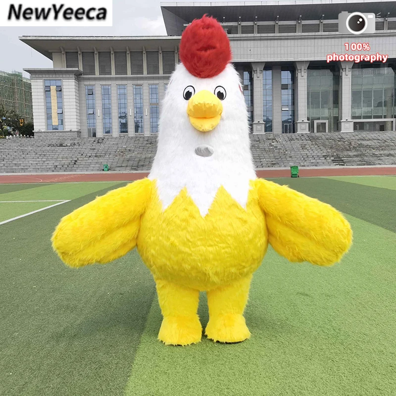 Взрослый Костюм Петуха для косплея надувной костюм петух аниме платье костюмы