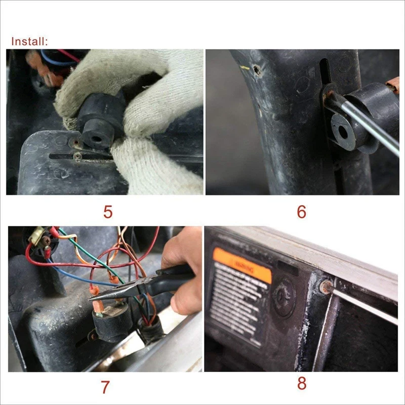 Новый обновленный задний зуммер 12-48 В для клубного автомобиля DS прецедент Tempo