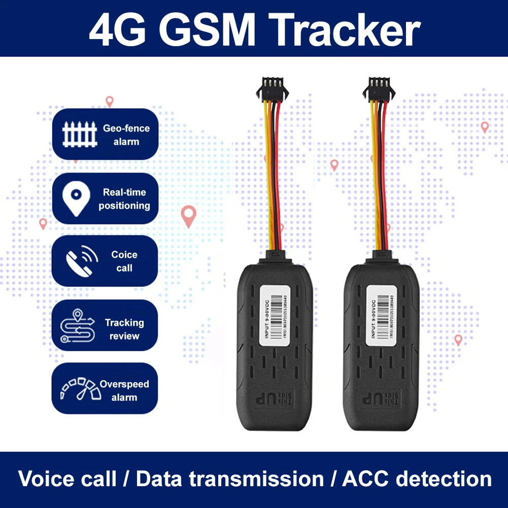 

Мини GPS-Трекер 4G для автомобиля, GSM-локатор для автомобиля, с системой предотвращения разрушения масла, с приложением для бесплатного отслеживания