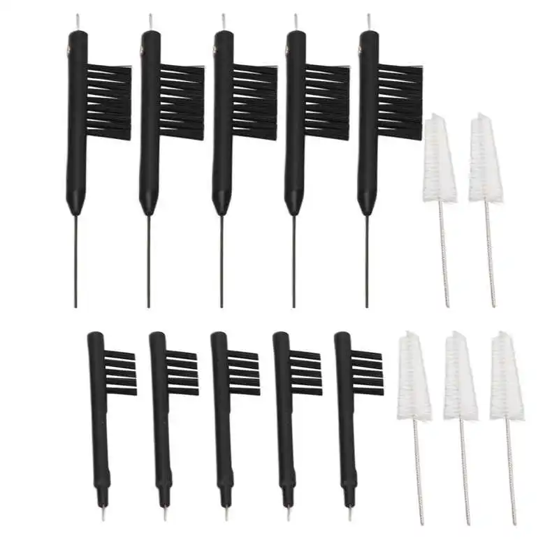 

Earphone Cleaning Kit Safe Various Shapes Remove Earwax Extend Service Life Sturdy Hearing Amplifier CleanKit for Hearing
