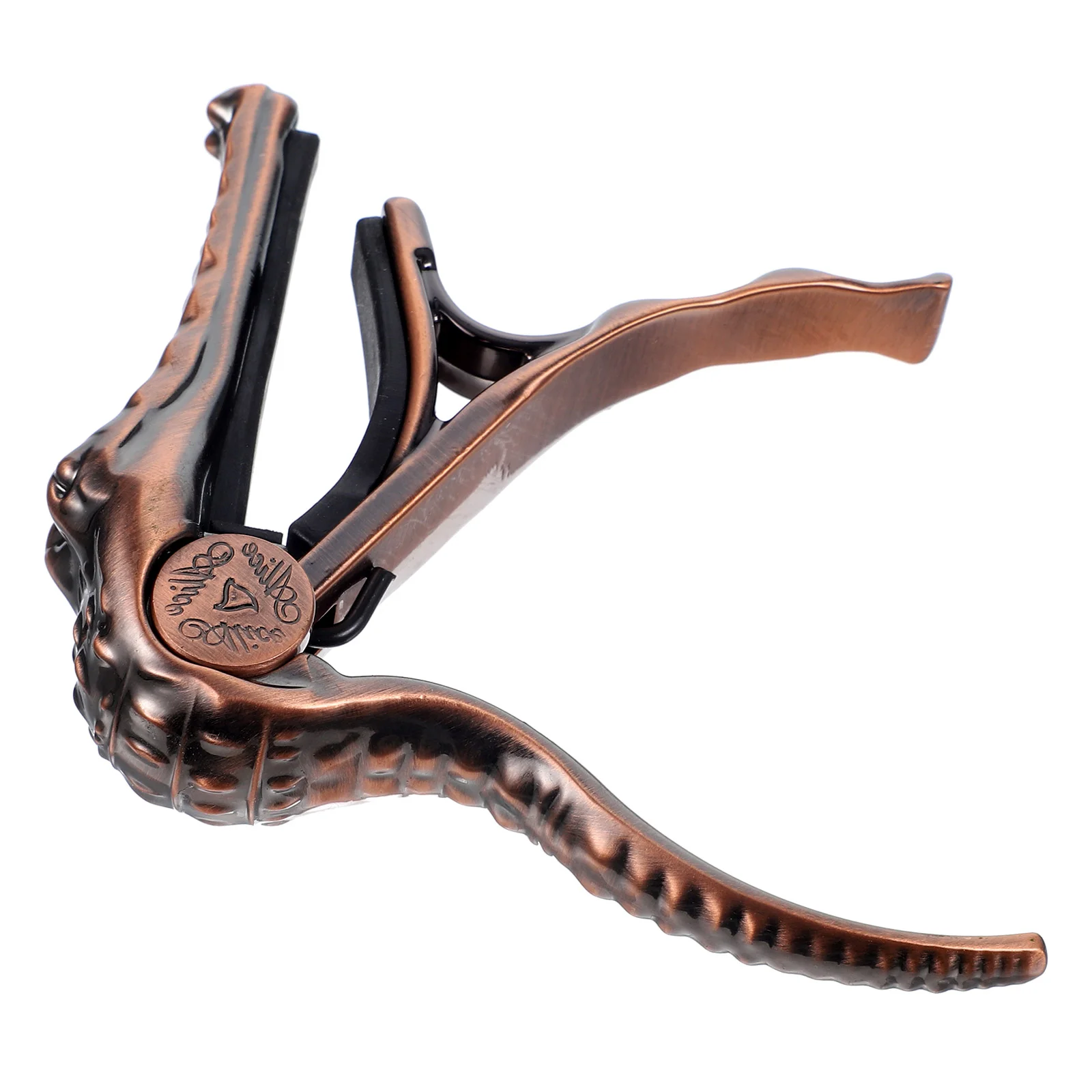 

Guitar Tuner Durable Alligator Shape Clip-on Capo Tune Clamp Guitar Tuner for Violin Bass Guitar Ukulele