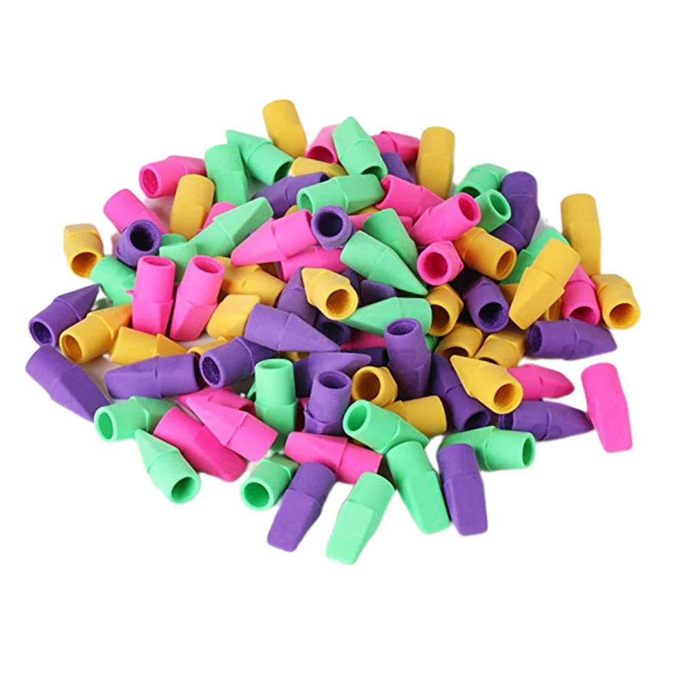 

130 Pcs Colored Pencils Kids Stationery Eraser Erasers Ingredients Colorful Child