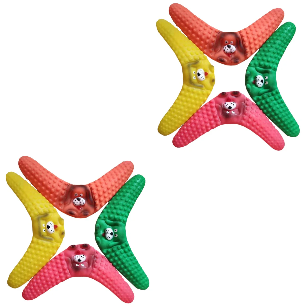 

Dogchew Boomerang Pet Cat Puppy Teething Flying Chewing Flyer Molar Practical Teaser Interactive Chasing Kongtooth Cleaning Bite