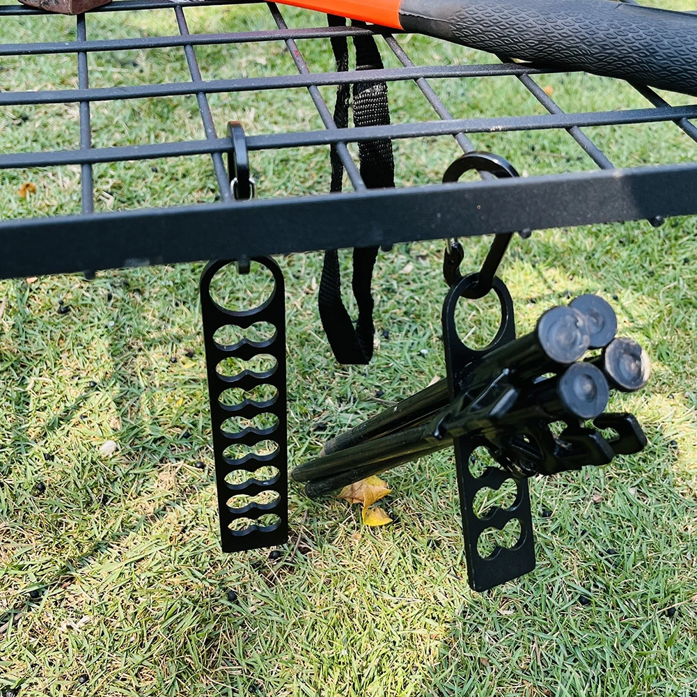 

Стойка для кемпинга, портативный держатель для палатки, из алюминиевого сплава с брелоком, для отдыха на открытом воздухе, походов, рыбалки