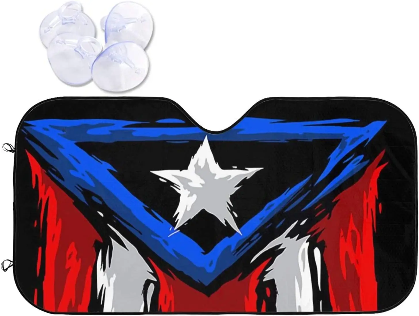 Козырек на лобовое стекло MSACRH для автомобиля флаги Пуэрто-Рико козырек от солнца