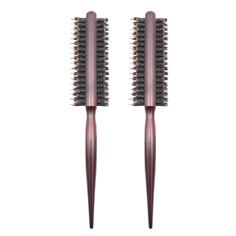

2pcs Party Use Combs Well-made Stylish Hairstyling Roll Combs Female Hairbrushes Detangling Combs for Females