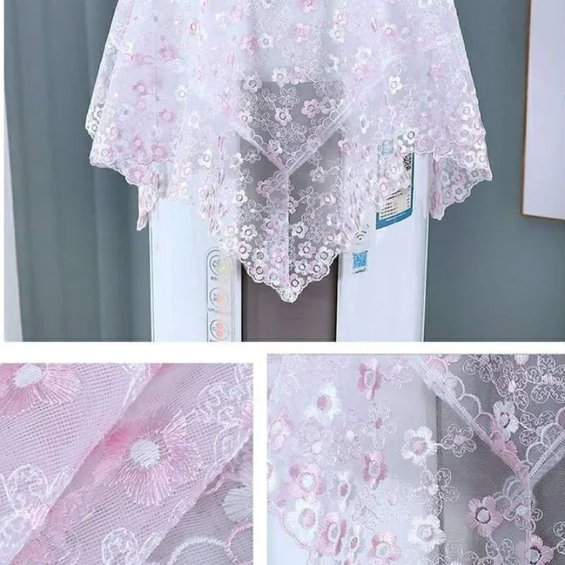 Пасторальные пылезащитные чехлы универсальный бытовой кружевной пылезащитный