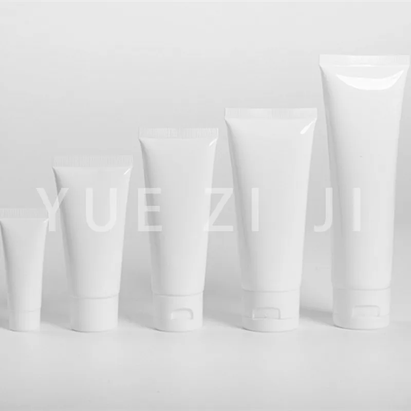

50pcs Make Up Hand Cream Hose Sample Empty Liquid Cosmetic Hoses Facial Cleanser Tube 10ML 20ML 30ML 50ML 100ML