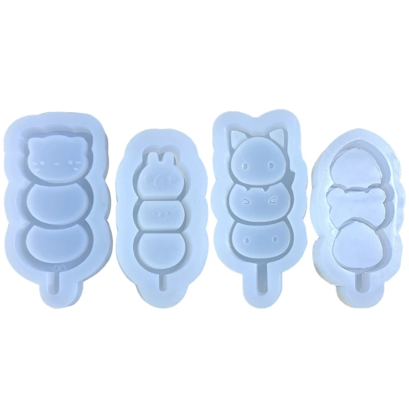 

MXME Clear Quicksand Cartoon Silicone Molds Resin Casting Shaker Mold Resin Epoxy Molds for DIY Crafts Pendant Jewelry Making