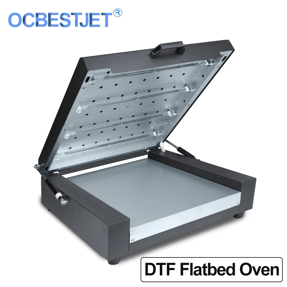 A3 DTF Oven For DIY T-shirt DTF Film Hot Melt Powder Coat Curing Dryer Far-Infrared Carbon Fiber Heating tube To Heating