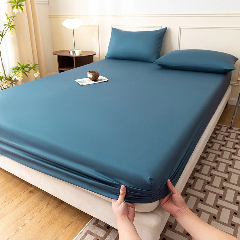 

Cotton Bed Hat Single Piece Cotton Dust Proof Bed Cover Simmons Mattress All Inclusive Protective Cover 1.8 Sheets