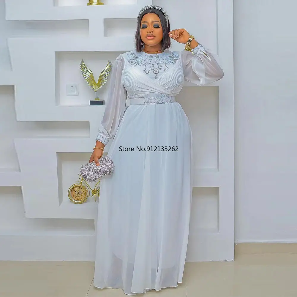 

Африканское женское вечернее платье большого размера, Женская одежда из Южной Африки, халат с надписью «Дашики» из марокканской Анкары, Жен...