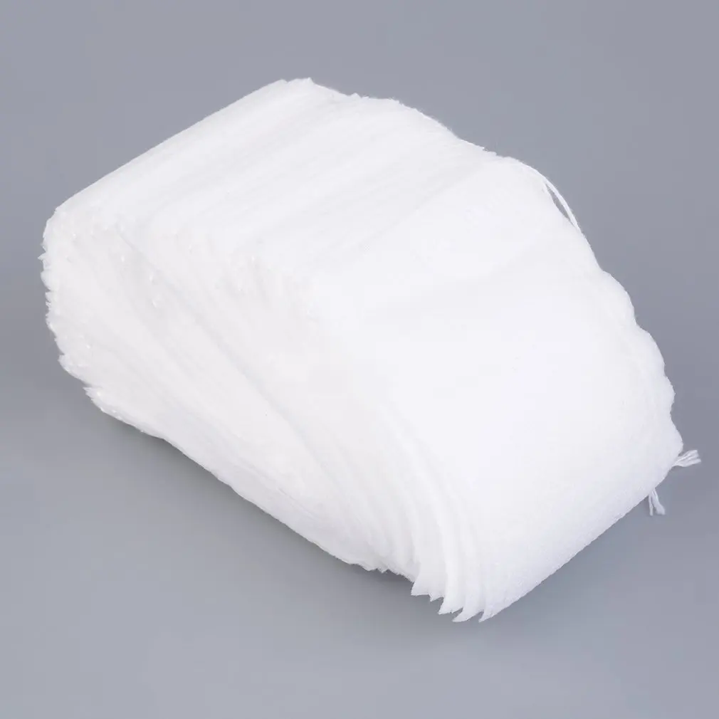 

100Pcs/Lot Teabags 5 X 7CM Empty Scented Tea Bags with String Heal Seal Filter Paper for Herb Loose Tea