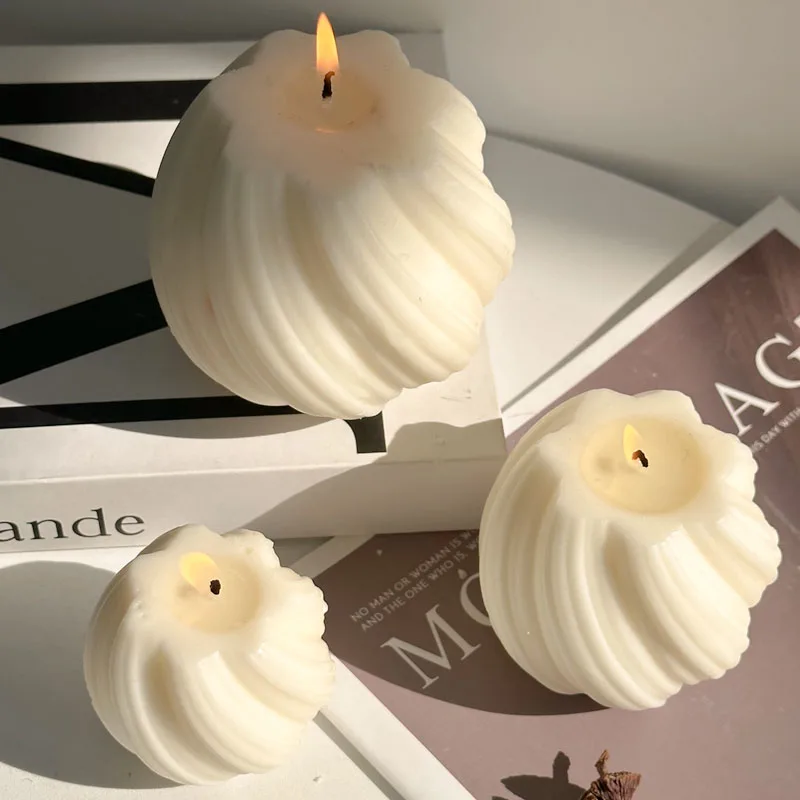 Асимметричная Геометрическая волна силиконовая форма для свечей сделай сам