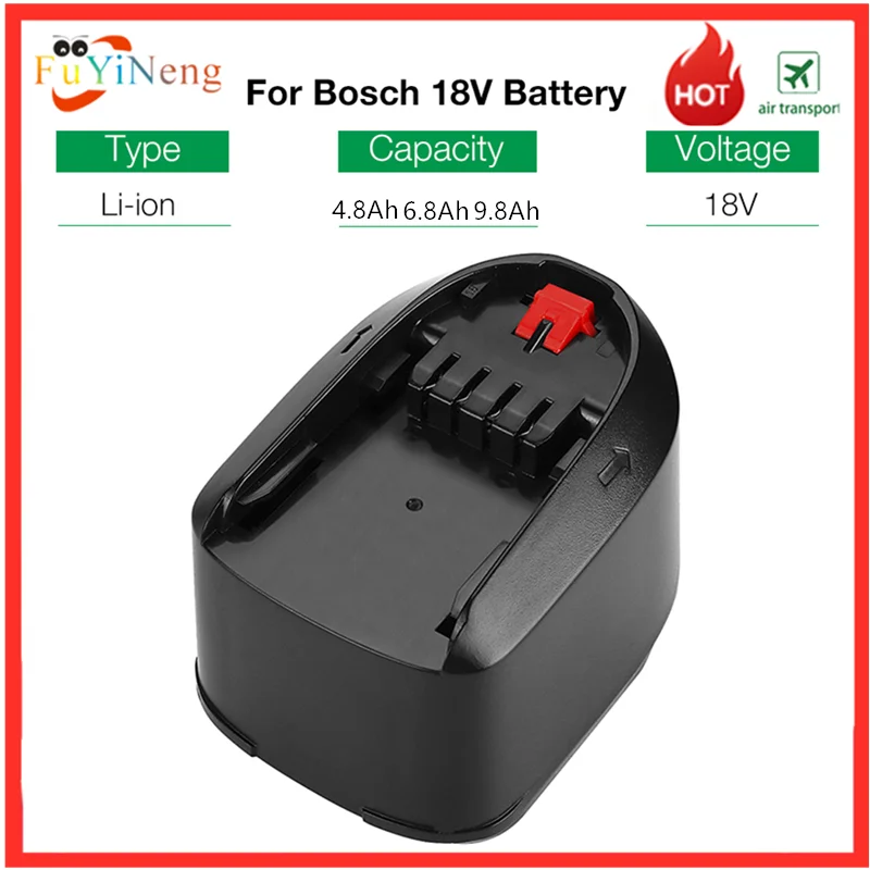 

9800mah 18V Rechargeable Tool Battery for Bosch Replacement Li-Ion Battery for Bosch 18V PSR LI-2 2 607 336 039 2 607 336 208