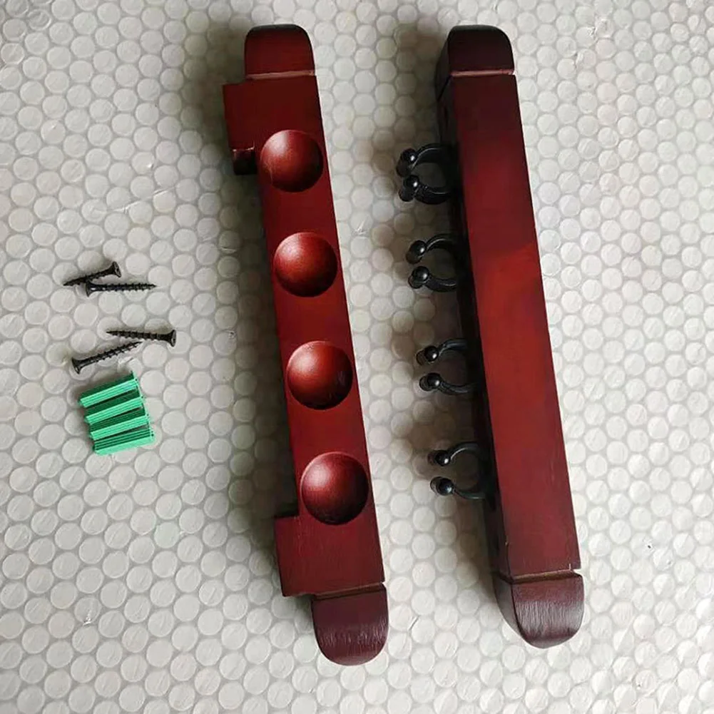 Стойки для бильярда бассейна 4 слота подвесное настенное крепление снукера