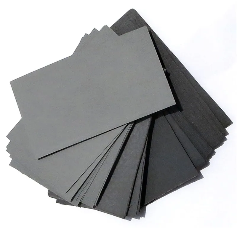 

Practical Professional Durable New Sandpaper 10 Piece 138*75mm 3in*5-1/2in 600/800/1000/1200/1500/2000/2500Grit