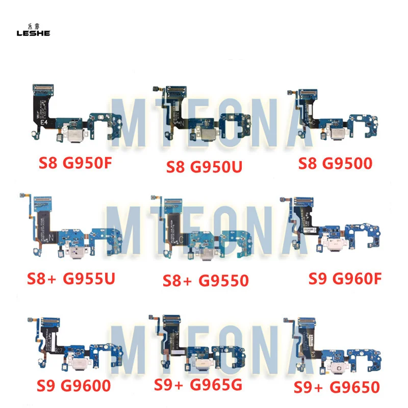 

For Samsung Galaxy S8 S9 Plus G950F G950U G955F G960F G960U G965F USB Charger Port Jack Dock Connector Charging Board Flex Cable