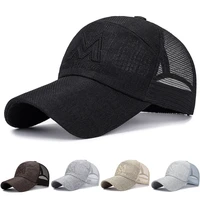 men women adjustable hip hop outdoor baseball cap breathable visor cap sun hat
