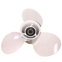 boat propeller 10 78x11 for yamaha 40hp 55hp 3 blades aluminum prop 13 tooth rh 10 875x11