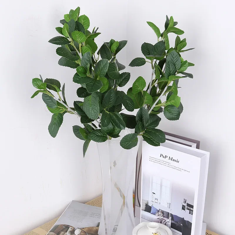 Имитация пленки с листьями мяты для дома гостиной столовой искусственные