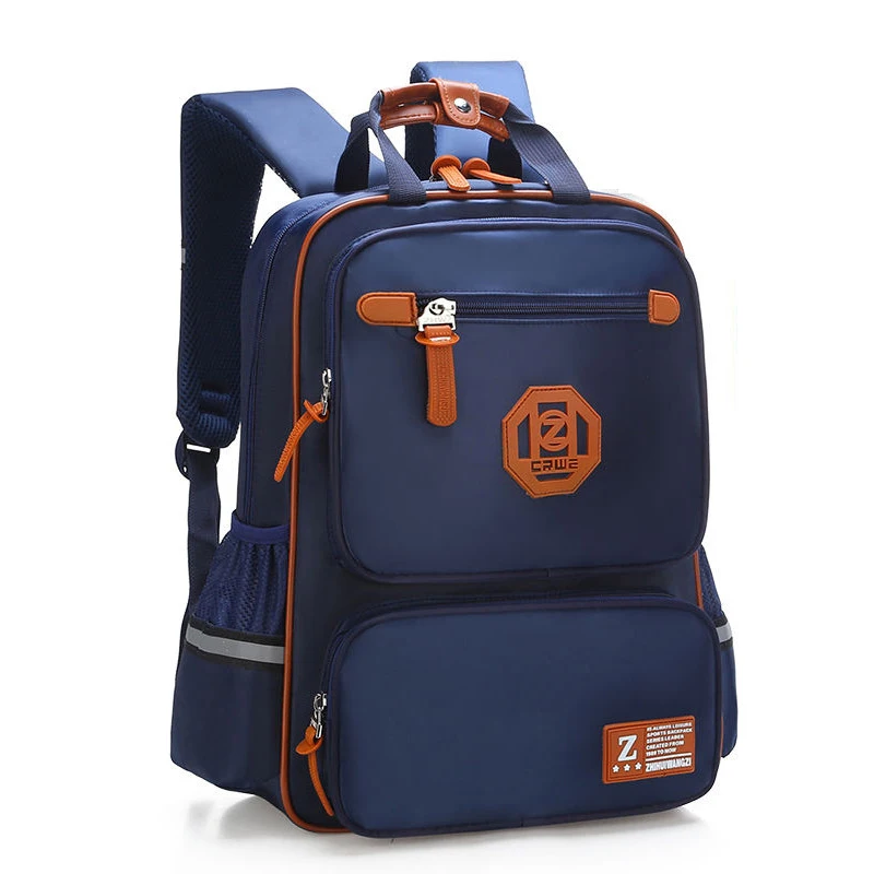 Kids School Bags for Boys Primary School Orthopedic Backpacks Child Waterproof Nylon Schoolbag Bookbags