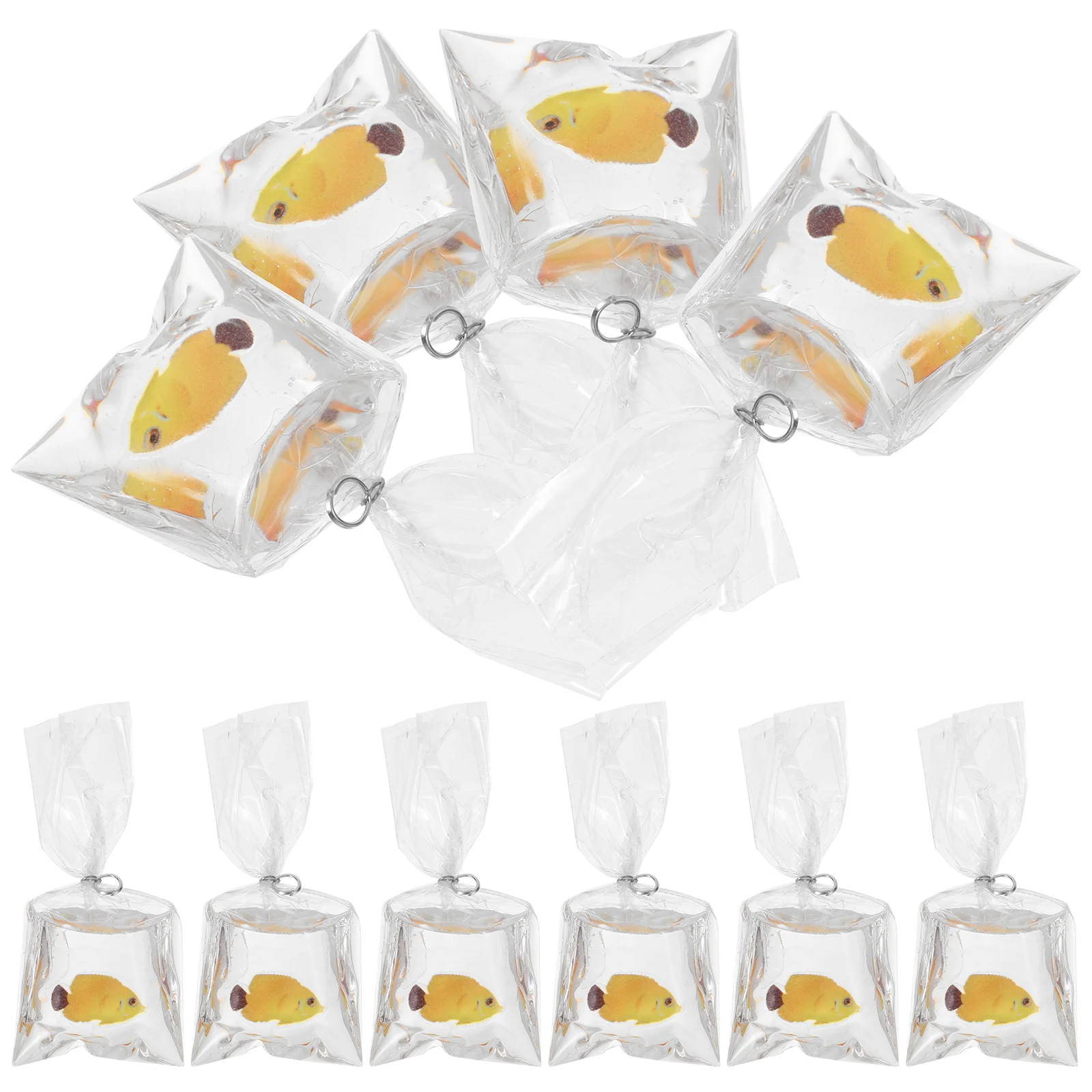 

10Pcs Small Fish Bag Charms Jewelry Making Charms DIY Water Bag Charms DIY Jewelry Findings