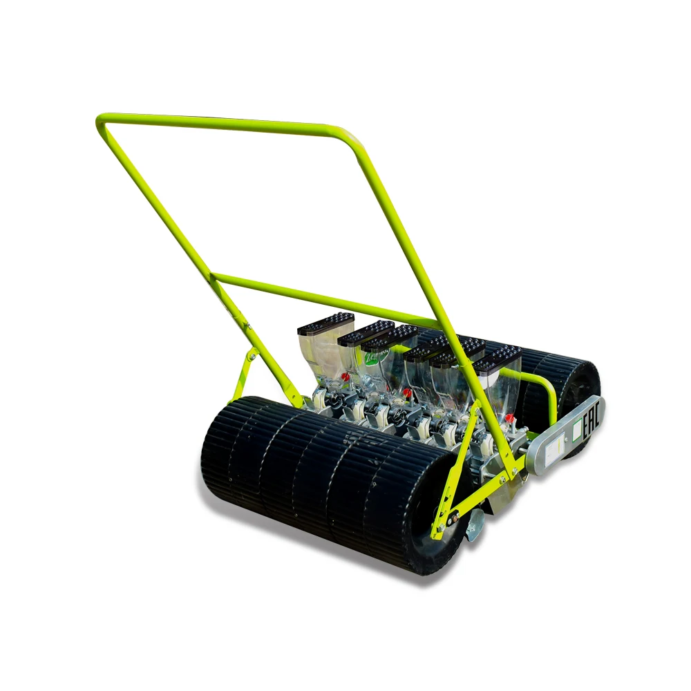 Высокоточный Ручной плантатор с посадочными роликами