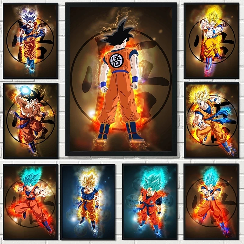 

Bandai алмазная живопись Японское Аниме Драконий жемчуг Гоку 5D Сделай Сам мозаика полная квадратная/круглая вышивка крестиком D166