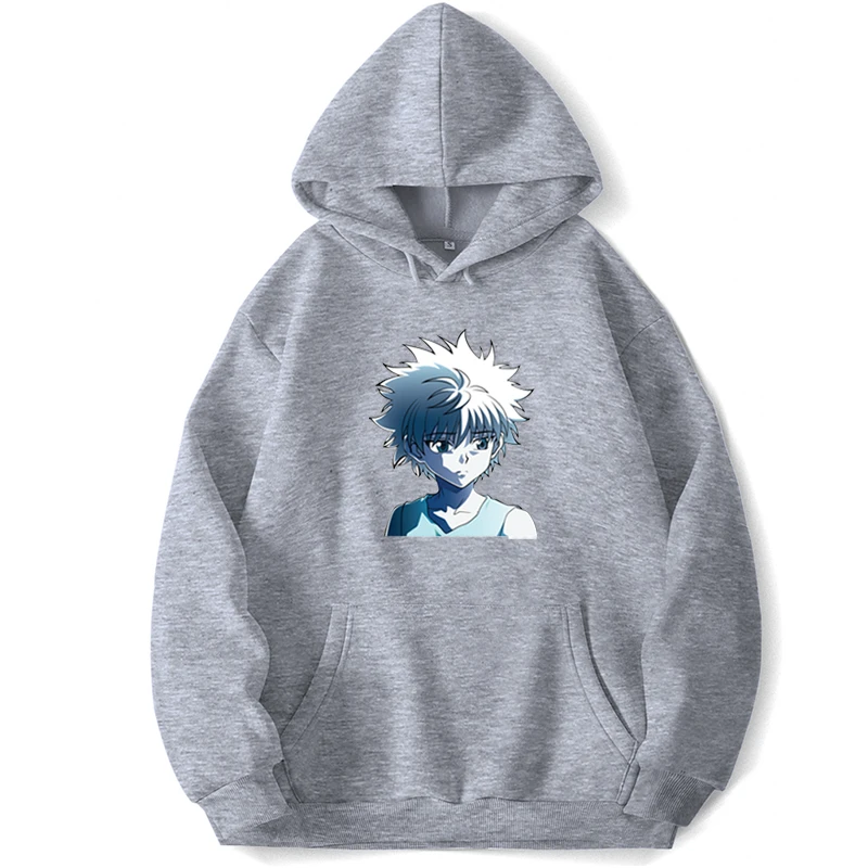 

I'm Killua крутой моя геройская Академия боку нет героев Академия японское аниме Харадзюку толстовки свитшоты для мужчин джемпер с карманами Ве...