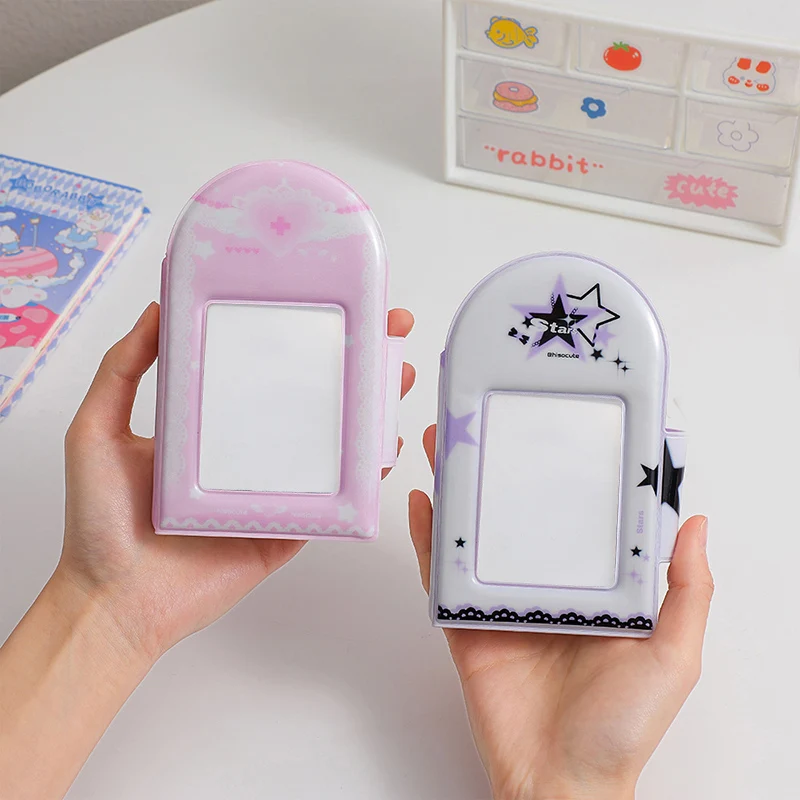 

Puppy Photocard Holder Binder 3 inch Photo Album 36 Pockets Star Chasing Album Collection Book Idol Photo Album binder album