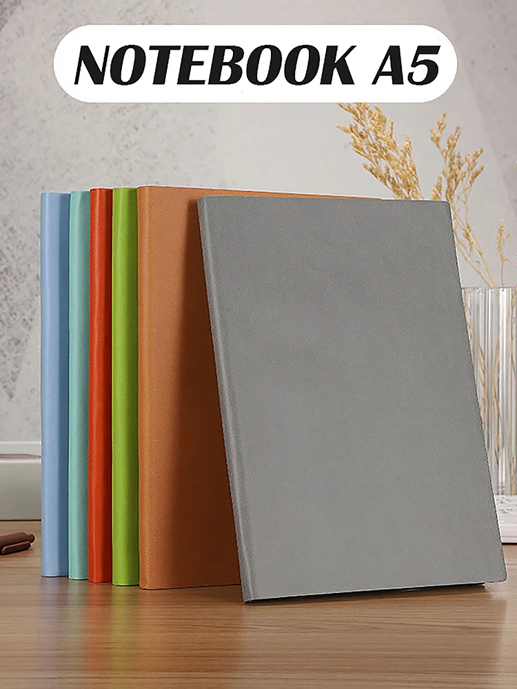 

Классические блокноты A5,192 страниц, 80 г/кв. М, журналы для письма, идеальные блокноты для работы, путешествий, колледжа, ежедневного плана 2023/24 года