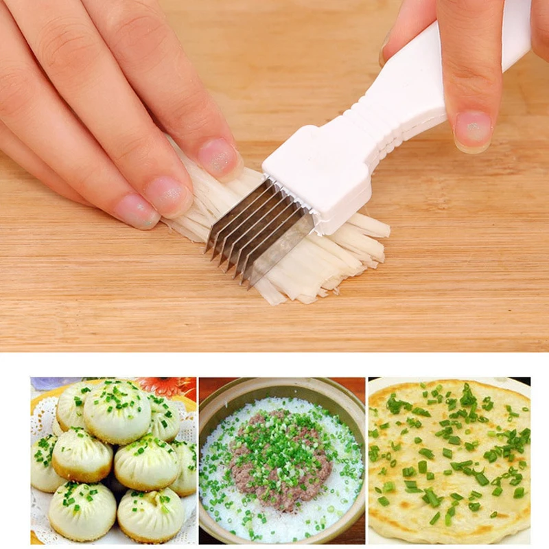 

3pcs Multifunctional Hands-free Shred Silks Gadget Stainless Steel Small Kitchen Tool Cutter Onion Slicer Shredder Home Utensils