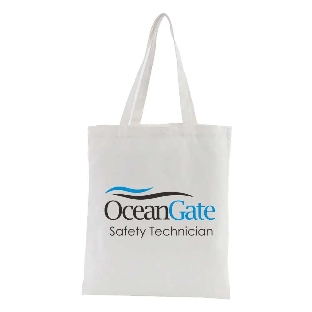 Фото Сумка-тоут из холщовой ткани с принтом Kpop OceanGate Safety Technician, повседневная женская сумка для студентов, сумка на плечо на молнии №4