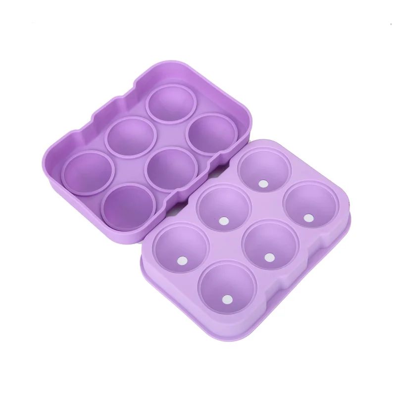 

3D Rectangle Ball Ice Cube Maker Ice Ball Mold Silicone Ice Cube Trays for For Party Bar Summer Whisky Drinks Silicone Molds