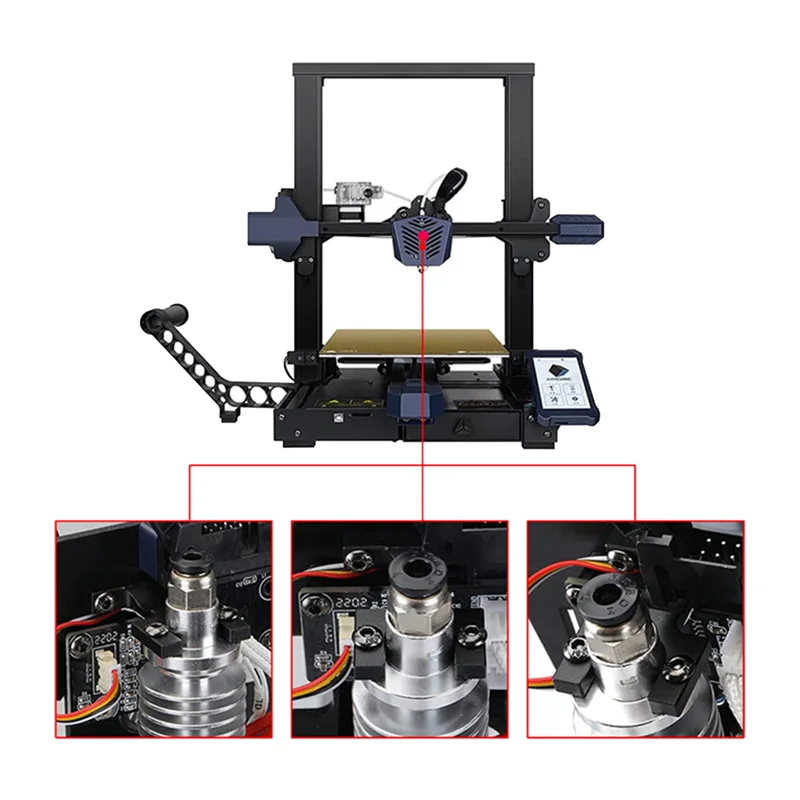Аксессуары для 3D-принтеров Anycubic экструдера Vyper E Kobra монтажный блок с горячим