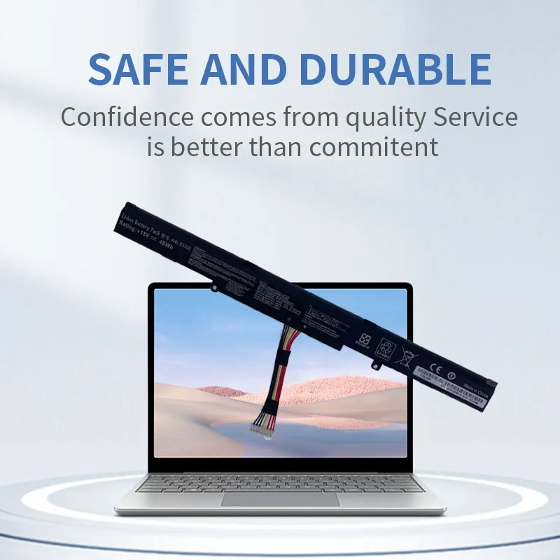 A41-X550E Аккумулятор для ноутбука ASUS X450 X450E X450J X450JF X751M X751MA X751L X750JA A450J A450JF A450E F450C F450V