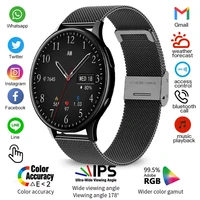 2022 new nfc watch men 1g local music playback bluetooth answer call watches women waterproof smartwatch support recording