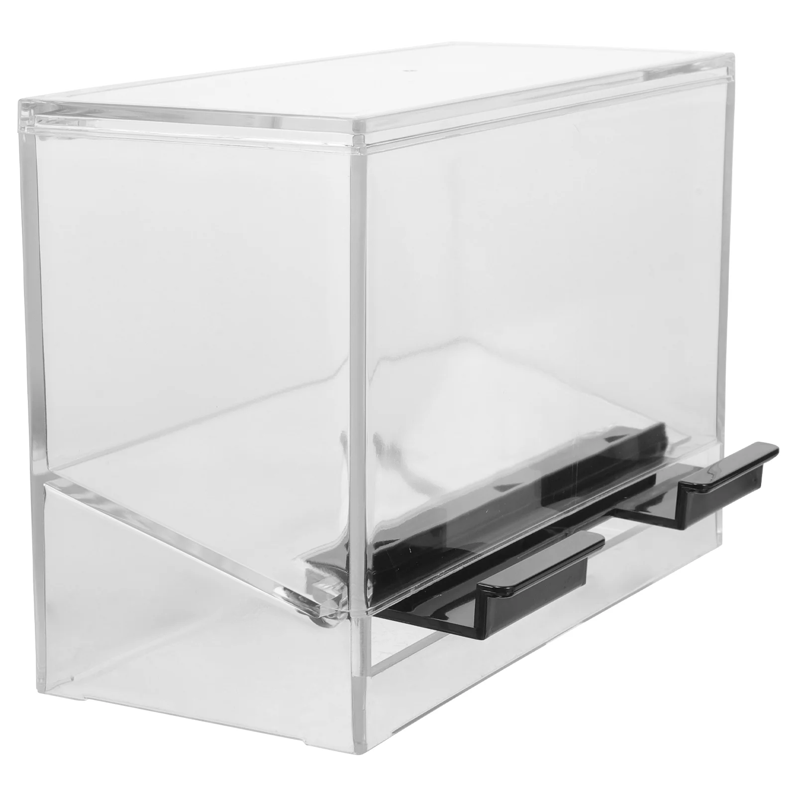 

Pressing Type Straw Box Straw Storage Box Restaurant Straw Dispenser Box