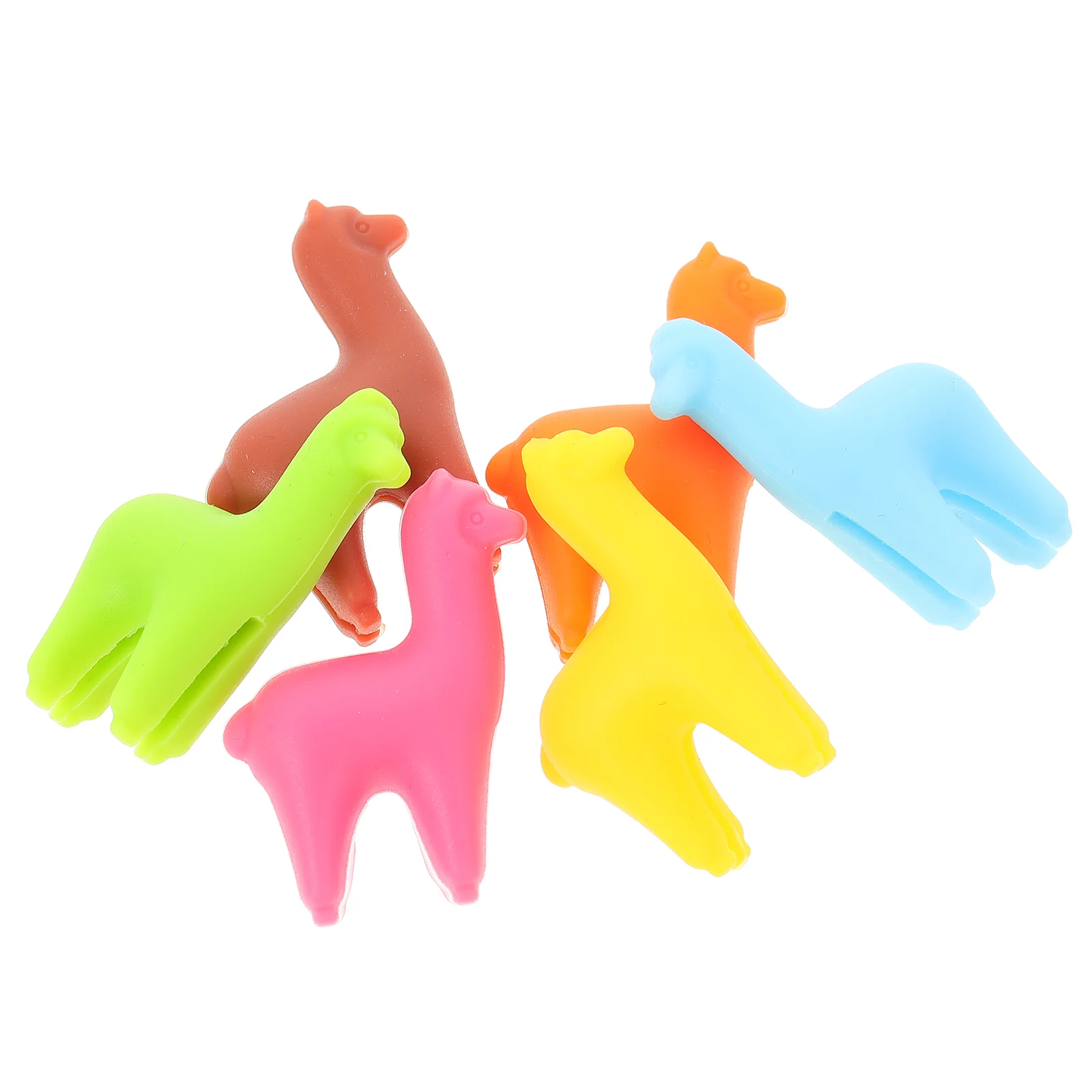 6 шт. стеклянная метка нескользящая бирка зажим для напитков маркеры коктейльные