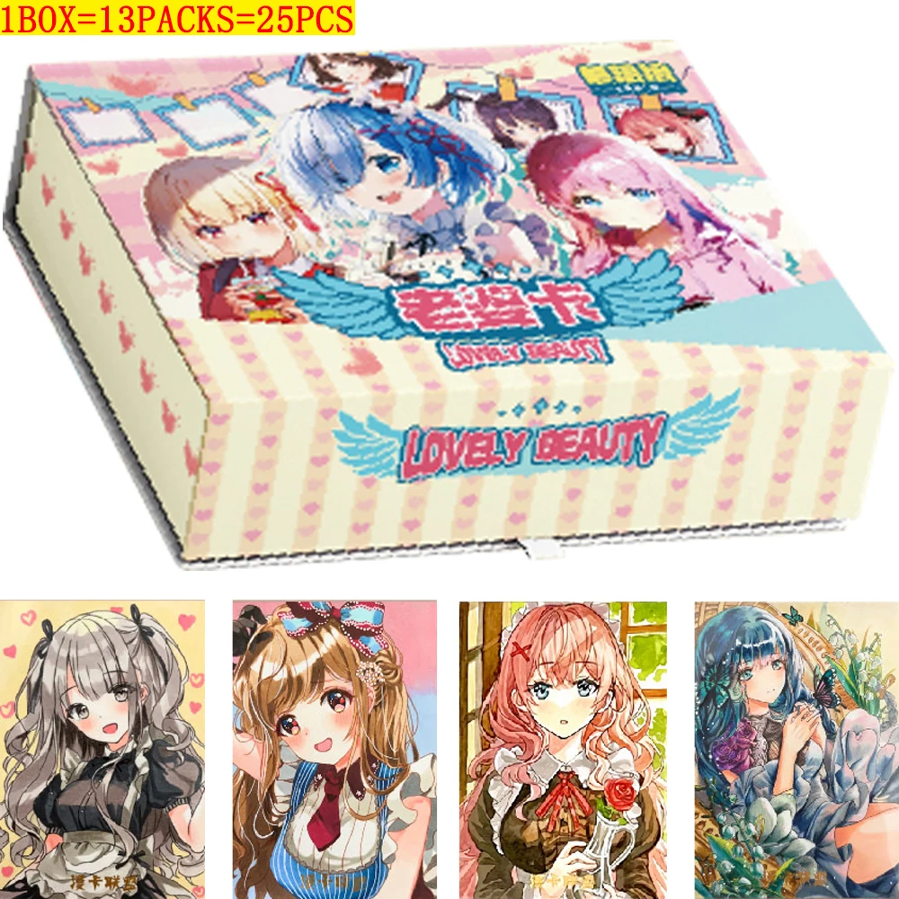 

Lovely Beauty Limited Edition Collection Cards Goddess Story Sexy and Charming Anime Characters Table Game Toys Birthday Gifts