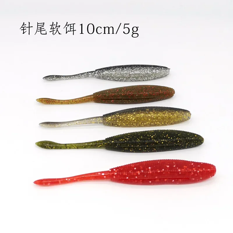 100 мм/5 г приманка для червяка Pintail мягкая Tanta Fishy рыболовные приманки с запахом Pesca