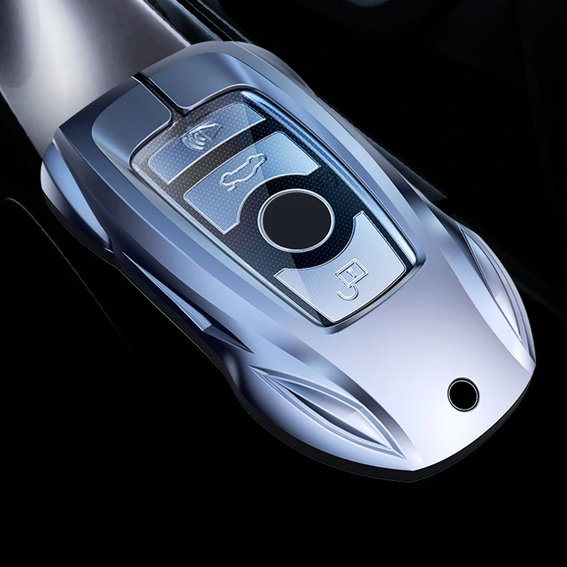 

Fashion Zinc Alloy Car Key Case Cover Protector Shell for BMW 1 3 5 6 7 Series X1 X3 X4 X5 X6 X7 F15 F16 F18 F20 F25 F30 F48 G11