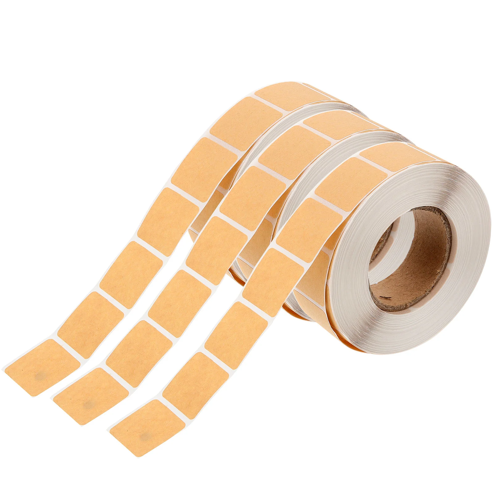 

3 Rolls Portable Pasters Repair Stickers Sports Labels Square Pasters