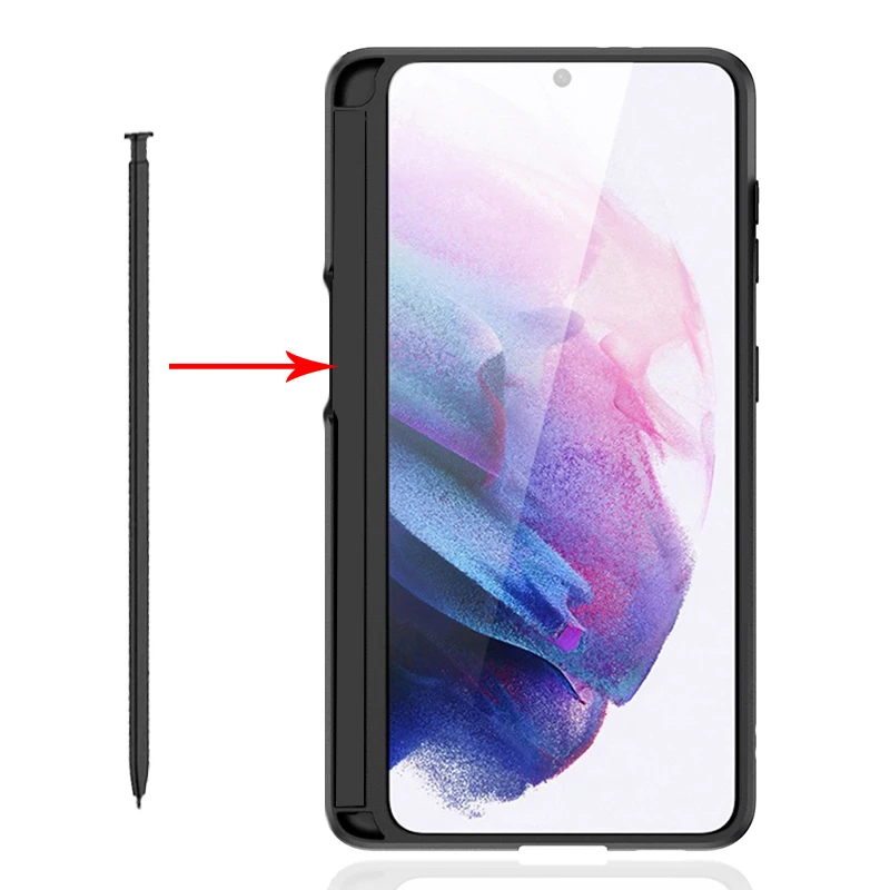 Противоударный чехол для Samsung Galaxy S23 S22 S21 Ultra со слотом для стилуса Противоударный чехол для Samsung Galaxy S23 S22 S21 Ultra со слотом для стилуса