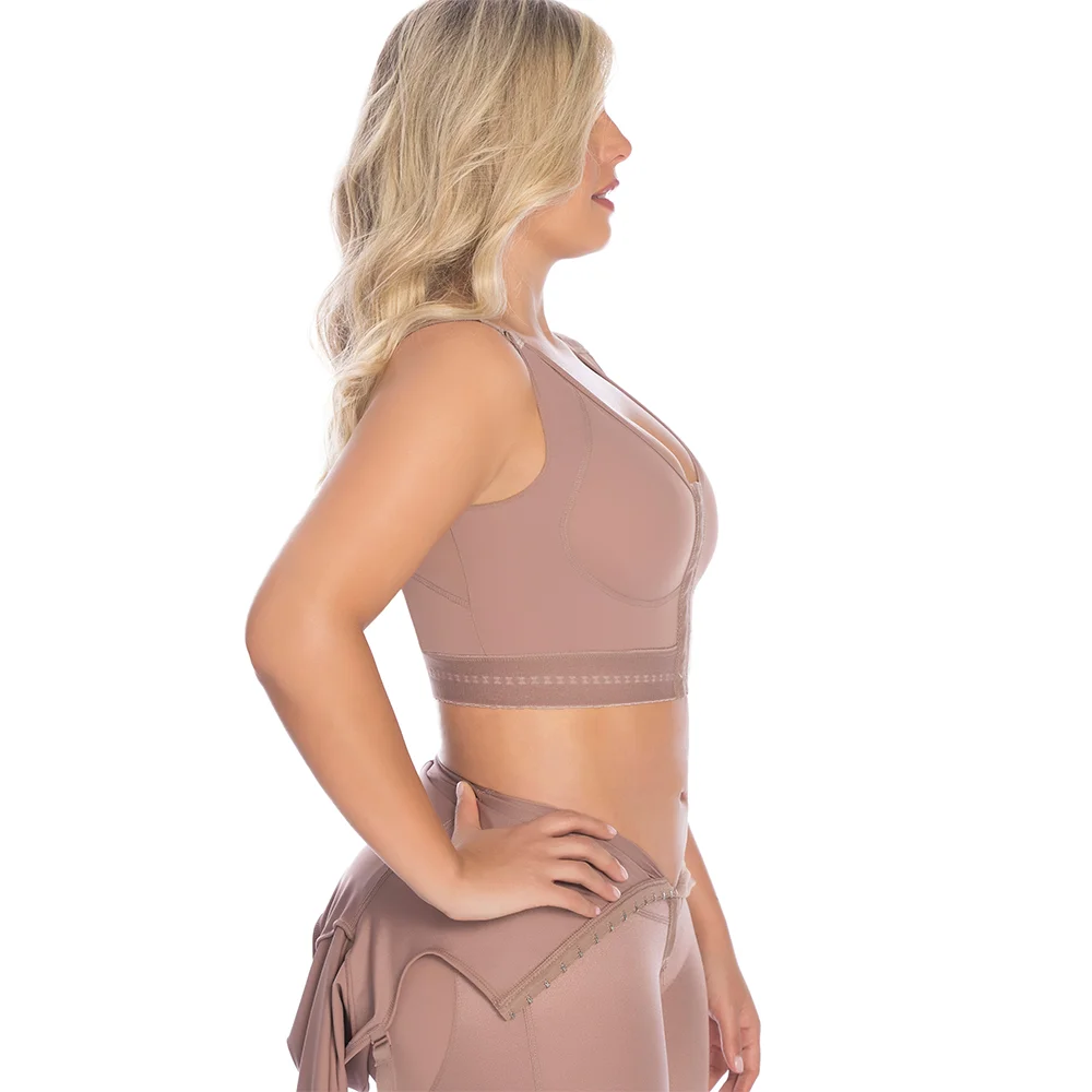 Aphro Venus Front Closure Bras for Women Plus Size Underwear Seamless Push Up Brassiere Vest Top Sexy Bra